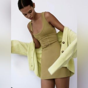 Urban Outfitters Ramona Corset Knit Mini Dress